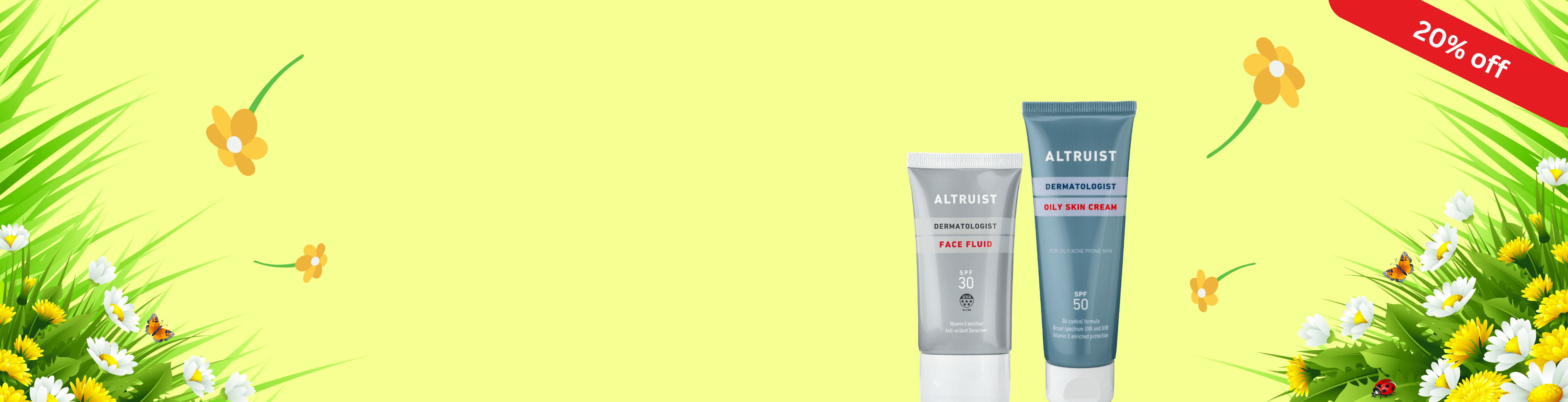 Homepage banner April