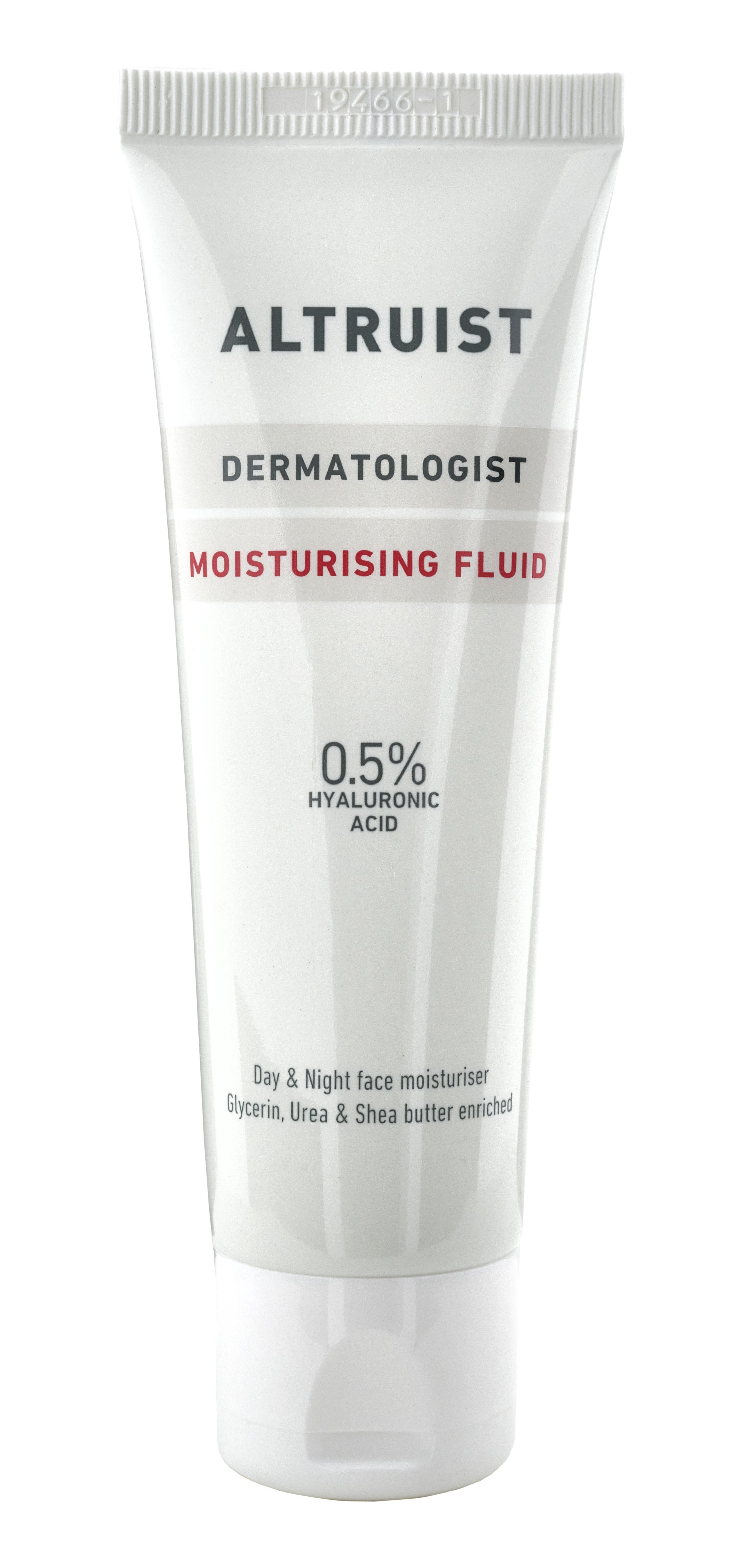 ALTRUIST Dermatologist Moisturising Fluid 0.5% Hyaluronic Acid– Box of 12 Units