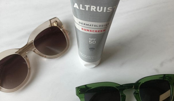 Pala Eyewear x Altruist Sunscreen