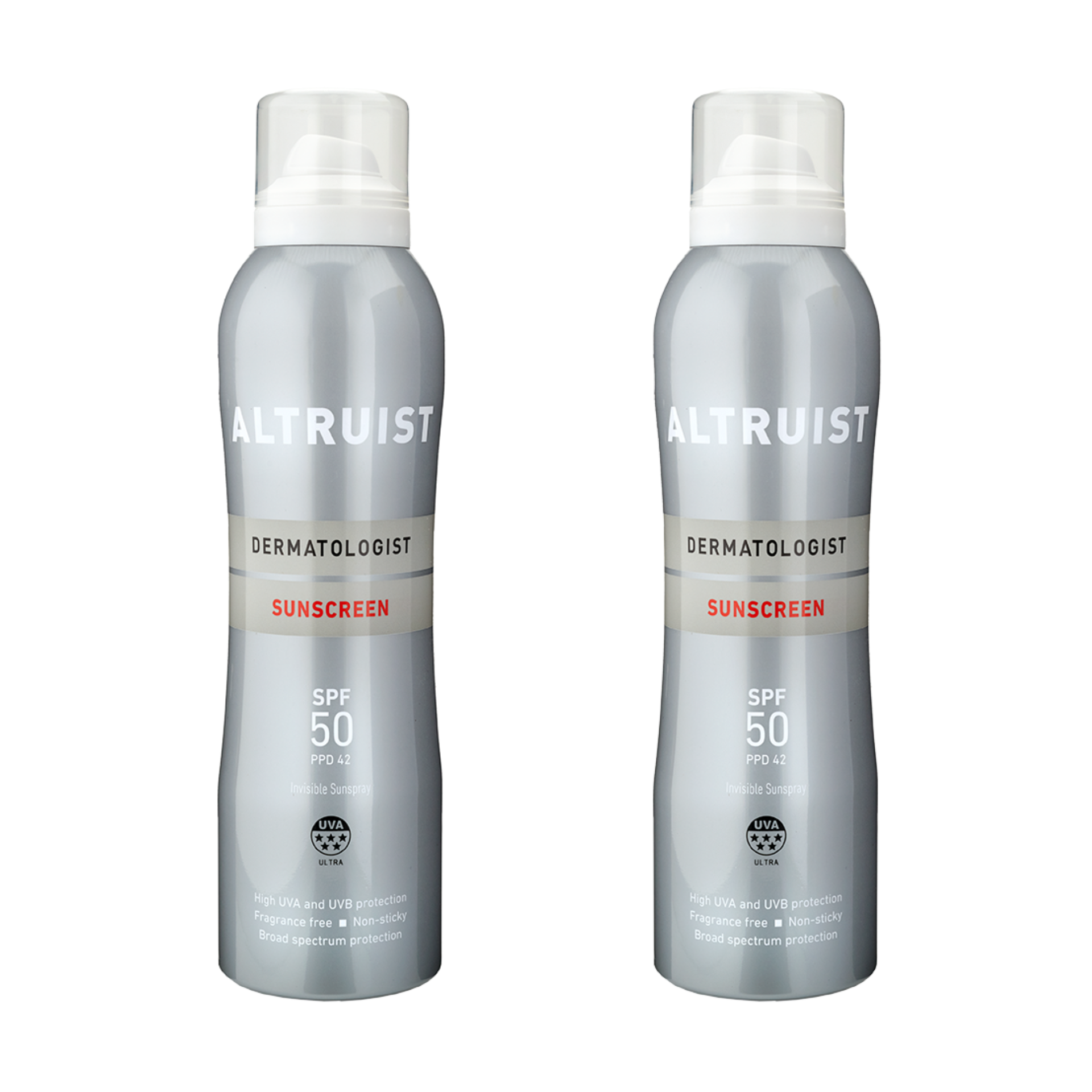 INVISIBLE SUNSPRAY SPF50 (2 x 200ml)
